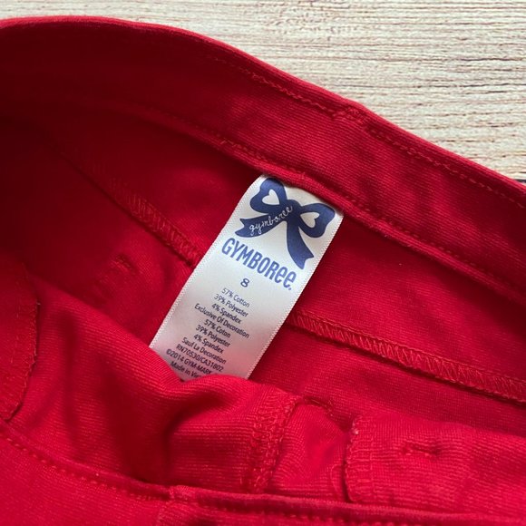 ❌ SOLD ❌ Gymboree Girls Red Pants size 8 - Picture 3 of 4